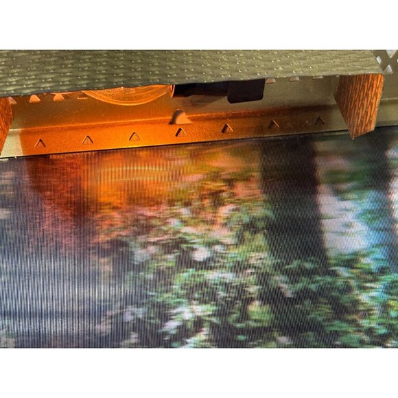 Vtg 3D‎ Lenticular Deer Forest Victor Anderson Midday Respite Framed Wall Art - Picture 3 of 6